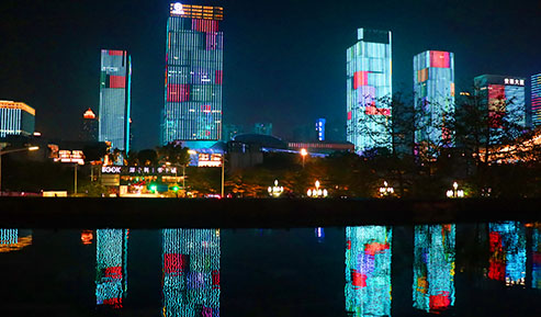 城市建筑與園林景觀照明燈光秀