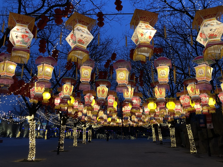 石景山游樂園元宵燈會(huì)